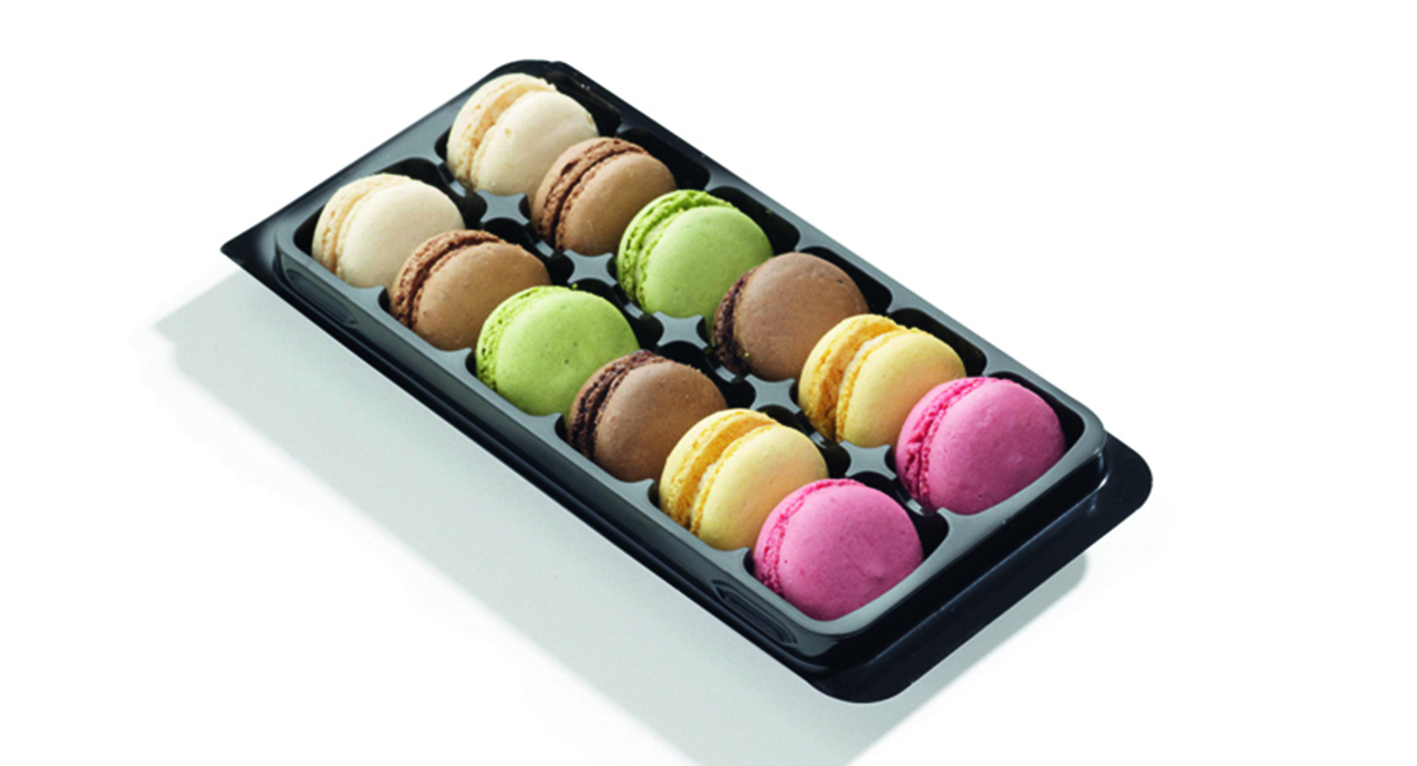 Makroner 12stk/eske - 12 biter stk.